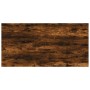Mensole Parete 4pz Rovere Fumo 60x30x1,5 cm Legno Multistrato