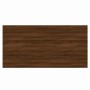 Mensole Parete 4pz Rovere Marrone 80x40x1,5cm Legno Multistrato