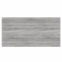 Mensole Parete 4pz Grigio Sonoma 80x40x1,5cm Legno Multistrato