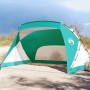 Tenda da Spiaggia Verde 274x178x170/148 cm in Poliestere 185T