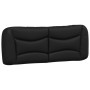 Cuscino Testiera Nero 140 cm in Similpelle