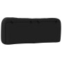 Cuscino Testiera Nero 140 cm in Similpelle