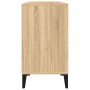 Mobile Lavabo Rovere Sonoma 80x33x60 cm in Legno Multistrato