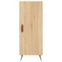 Credenza Rovere Sonoma 34,5x34x180 cm in Legno Multistrato