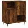 Credenza Rovere Fumo 60x35x70 cm in Legno Multistrato