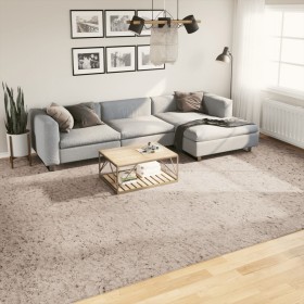 Tappeto Shaggy PAMPLONA a Pelo Lungo Moderno Beige 300x400 cm