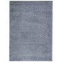 Tappeto Shaggy PAMPLONA a Pelo Lungo Moderno Blu 200x280 cm