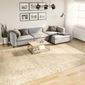 Tappeto Shaggy PAMPLONA a Pelo Lungo Moderno Oro 300x400 cm