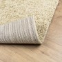 Tappeto Shaggy PAMPLONA a Pelo Lungo Moderno Oro 240x240 cm