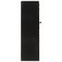 Mobile da Bagno 40x27x90 cm in Ferro e Legno Massello di Mango