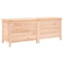 Contenitore da Giardino 150x50x56,5 cm Legno Massello di Abete