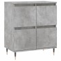 Credenza Grigio Cemento 60x35x70 cm in Legno Multistrato