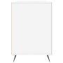 Scrivania Bianca 140x50x75 cm in Legno Multistrato