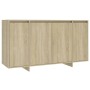 Credenza Rovere Sonoma 135x41x75 cm in Truciolato