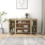 Credenza Rovere Sonoma 135x41x75 cm in Truciolato