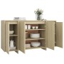 Credenza Rovere Sonoma 135x41x75 cm in Truciolato