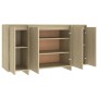 Credenza Rovere Sonoma 135x41x75 cm in Truciolato