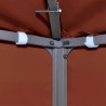 Copertura Superiore Gazebo a 2 Strati 310g/m² 3x3m Terracotta
