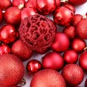 Set Palline di Natale 100 pz 3/4/6 cm Rosse