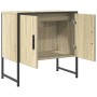Mobile Lavabo Bagno Rovere Sonoma 60x33x60 cm Legno Multistrato