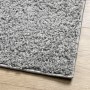 Tappeto Shaggy PAMPLONA a Pelo Lungo Moderno Grigio 140x200 cm