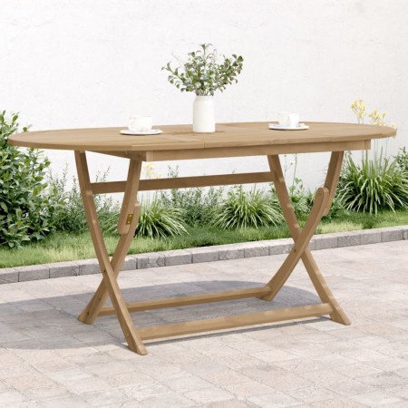 Tavolo da Giardino Pieghevole 160x85x75cm Legno Massello Acacia