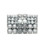 Set Palline di Natale 100 pz 3/4/6 cm Argento