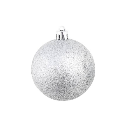 Set Palline di Natale 100 pz 3/4/6 cm Argento