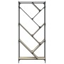 Libreria Rovere Sonoma 79x30x180cm Legno Multistrato e Metallo