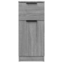 Credenza Grigio Sonoma 30x30x70 cm in Legno Multistrato