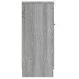 Credenza Grigio Sonoma 30x30x70 cm in Legno Multistrato