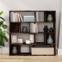 Libreria/Divisorio Rovere Fumo 105x24x102 cm