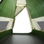 Tenda da Campeggio Tipi per 7 Persone Verde Impermeabile