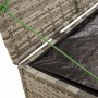 Contenitore da Giardino Grigio 291L in Polyrattan