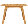 Tavolo da Pranzo da Giardino 110x56x75 cm Legno Massello Acacia