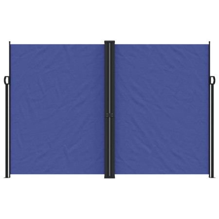 Tenda da Sole Laterale Retrattile Blu 220x600 cm