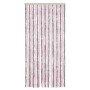 Tenda Antimosche Grigio Argento e Rosa 90x200 cm in Ciniglia