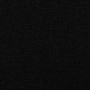 Giroletto con Testiera Nero 140x200 cm in Tessuto