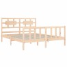 Giroletto con Testiera 160x200 cm in Legno Massello