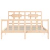 Giroletto con Testiera 160x200 cm in Legno Massello