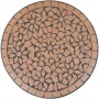 Tavolo da Bistrot Terracotta 60 cm a Mosaico