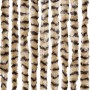 Tenda Antimosche Beige e Marrone 90x200 cm in Ciniglia