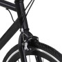 Bicicletta a Scatto Fisso Nera 700c 59 cm