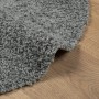 Tappeto Shaggy a Pelo Lungo Moderno Verde Ø 100 cm