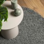 Tappeto Shaggy a Pelo Lungo Moderno Verde Ø 100 cm