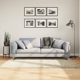 Tappeto Shaggy PAMPLONA a Pelo Lungo Moderno Oro 120x170 cm