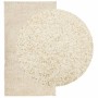 Tappeto Shaggy PAMPLONA a Pelo Lungo Moderno Oro 60x110 cm