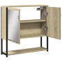 Mobile Bagno con Specchio Rovere Sonoma 60x16x60 cm Multistrato