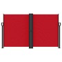 Tenda Laterale Retrattile Rossa 140x1200 cm