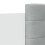 Giroletto con Testiera Bianco 90x190 cm in Legno Multistrato